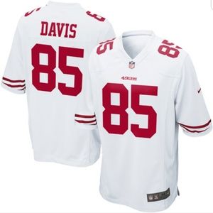 Authentic San Francisco 49ers Davis 85 NFL Jersey